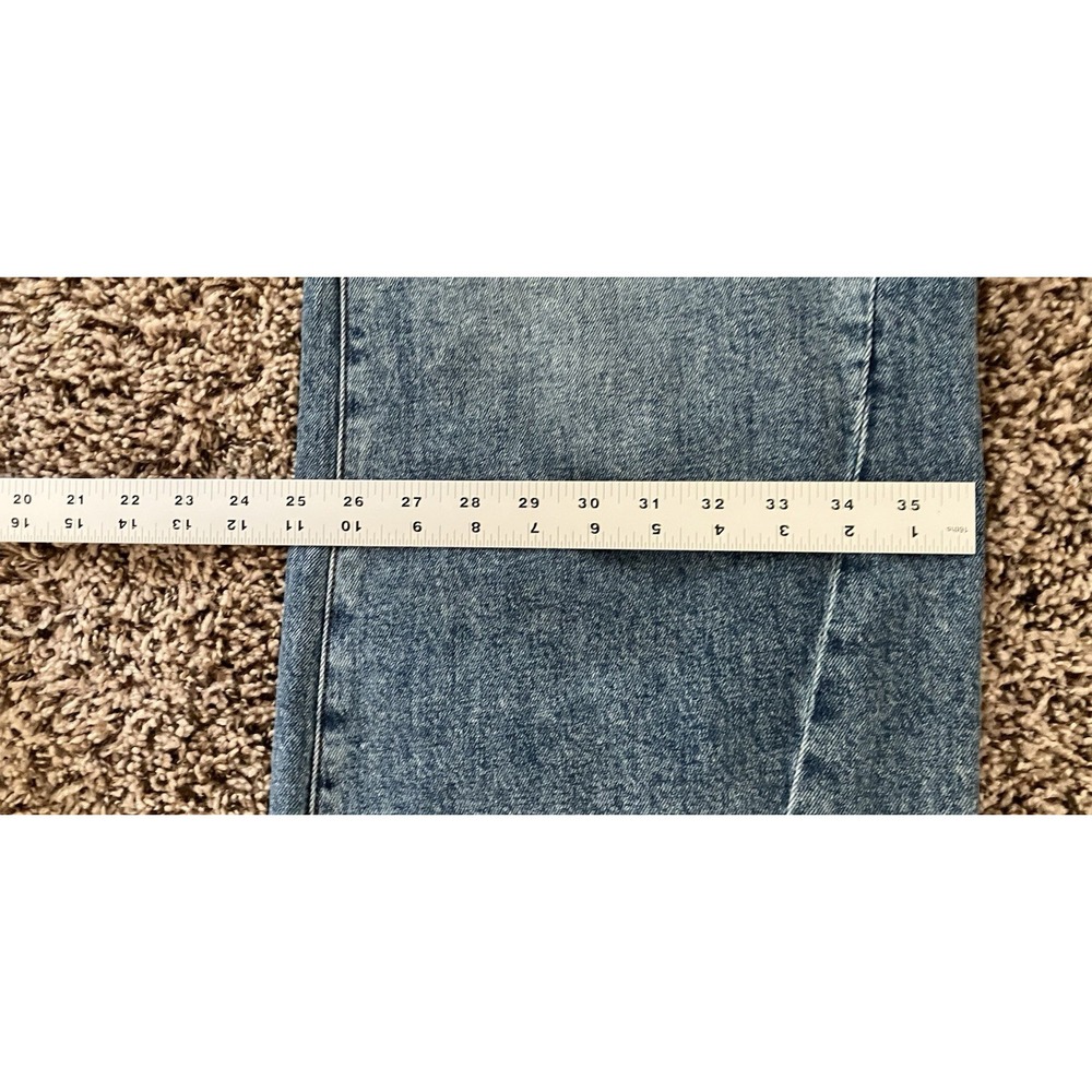 KUT Meg Fab Ab Wide Leg High Rise Jeans Size 10 Throwback Modern Edge - Picture 6 of 8